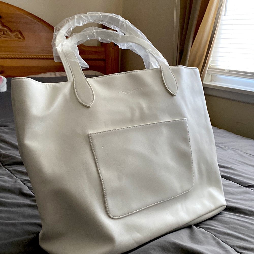 White Ralph Lauren Fragrances Tote bag